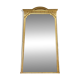Louis XVI style gilded wood mirror from the Napoleonic III era, 2.75m x 1.48m.