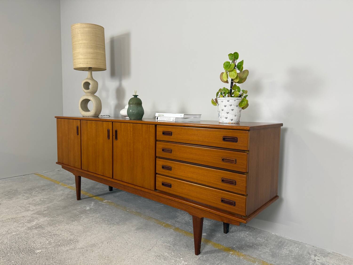 Scandinavian teak sideboard – 1960s
