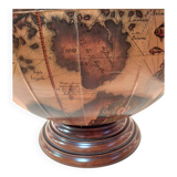 Mobile Bar Vintage a Forma di Mappamondo – Stile Classico, Apribile