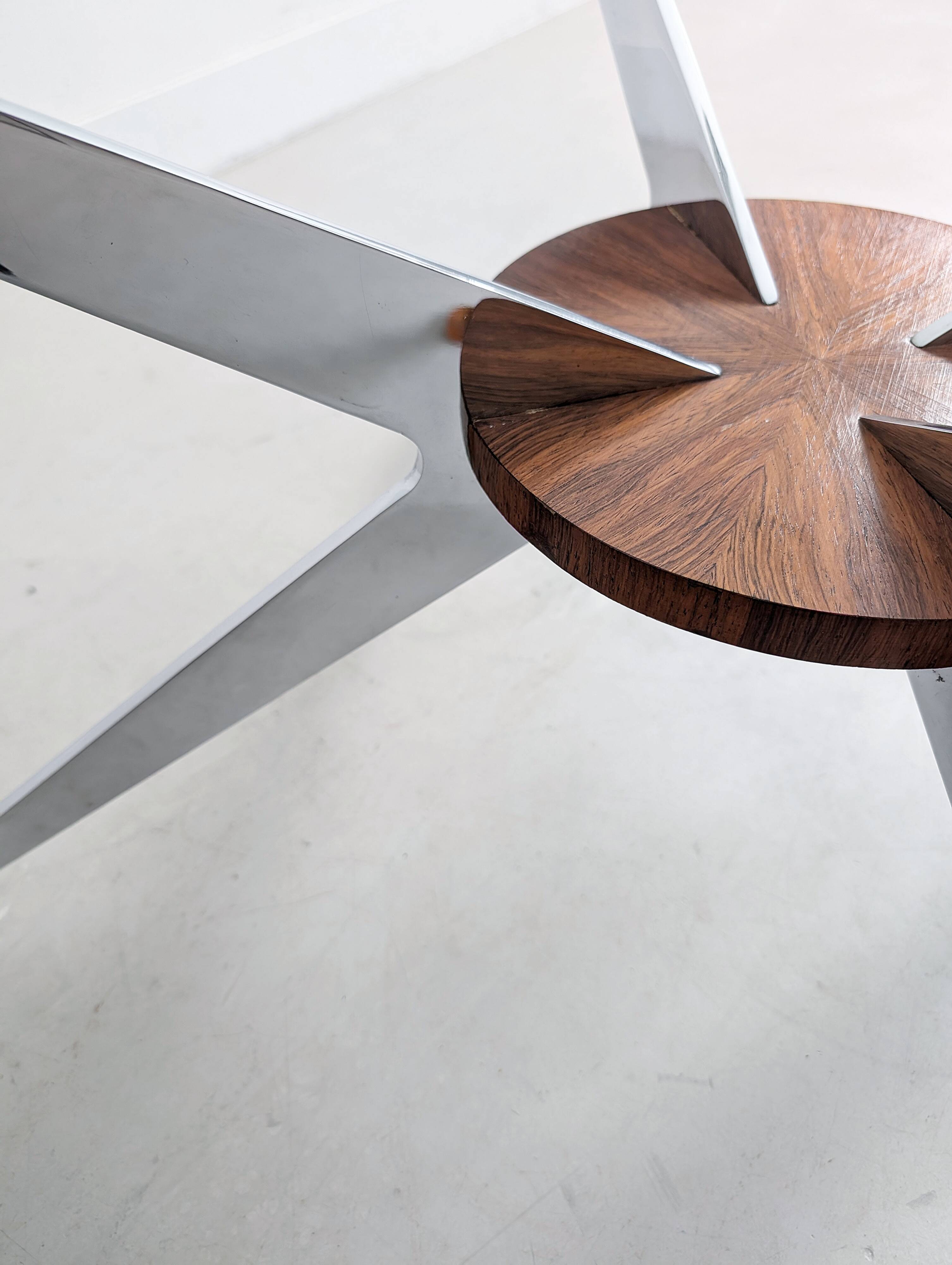 Table basse Space Age « Star » par COR années 1960