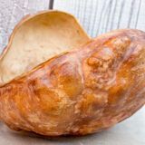 Old wooden bowl of Suede Lapland 25 cm wide