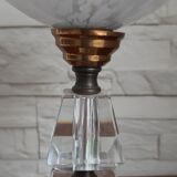 Vintage glass table lamp