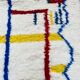 Berber rug in natural wool 3x2 m