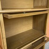 Modular Bookcase in Walnut and Oak by MD, 1960-70s