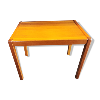 Table basse en teck scandinave vintage