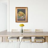 Italian painting Still life signed by Valentino Ghiglia