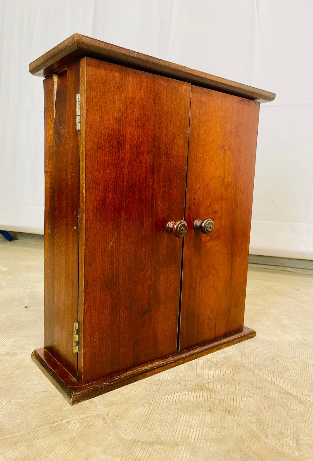 Small wooden wardrobe