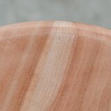 Old wooden pedestal table