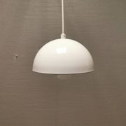 One of the old Flowerpot vp1 in enamel, designed by Verner Panton.