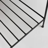 Mid-century mosaic coffee table with metal frame, France