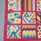 Vintage Abstract Kilim Wall Hanging Rug, 1960s