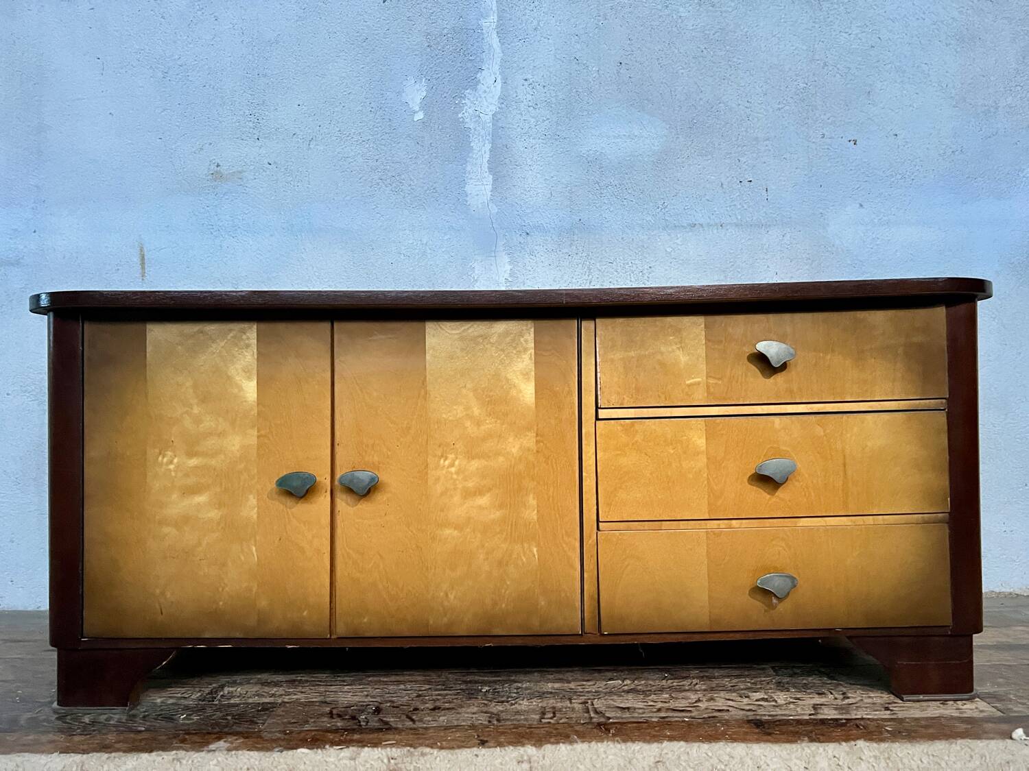 Two-tone vintage sideboard