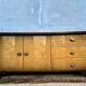 Two-tone vintage sideboard