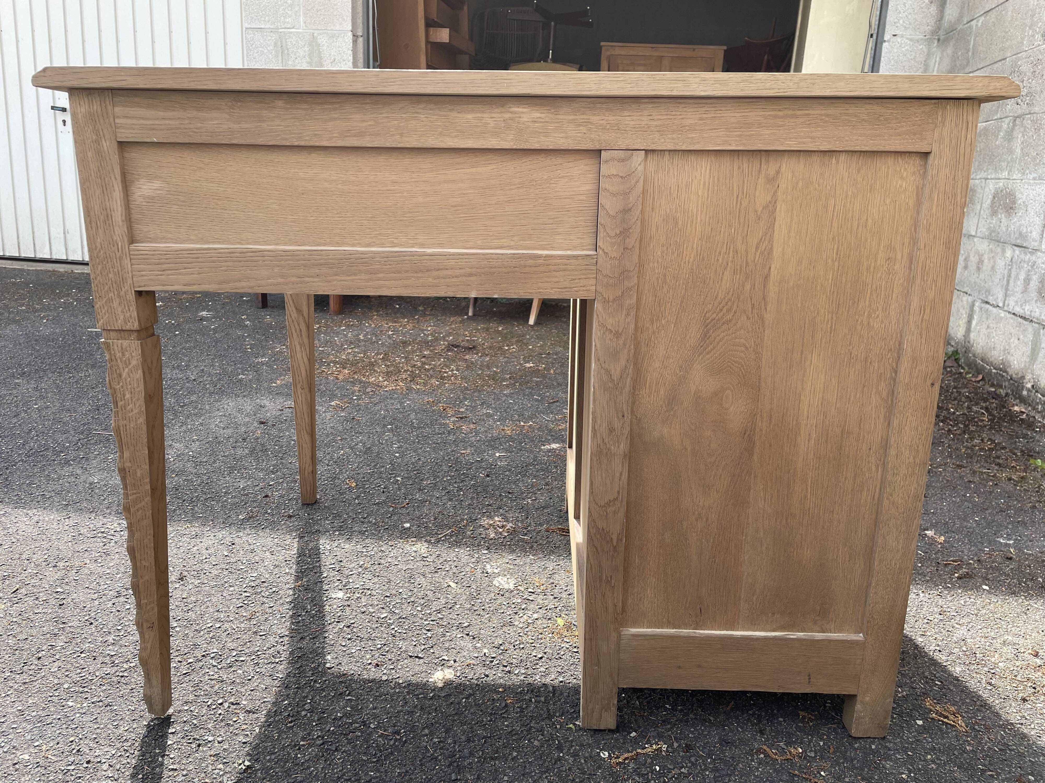 Art Deco children's desk in solid wood