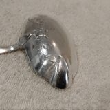 Ladle with a handle, 950 silver Minerva, Rocaille style, Ravinet.