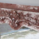Large Regency-style plaster mirror  141x105cm