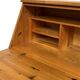 Vintage pine secretaire workstation desk, 1980s design