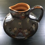 XL pitcher with floral decoration