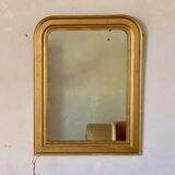 Mirror fireplace trumeau Louis philippe gilded