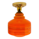 Art Deco style pendant lamp, Poland, 1960s