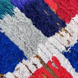 Tapis chambre moderne berbere boucherouite