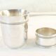 Timpani and towel ring in silver metal bapteme adornment