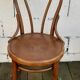 set of 4 Thonet bistro chairs with wooden seats N°4118