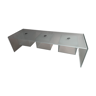 Roche bobois coffee table kyoto 146 x 46 x 50 glass sablé paris