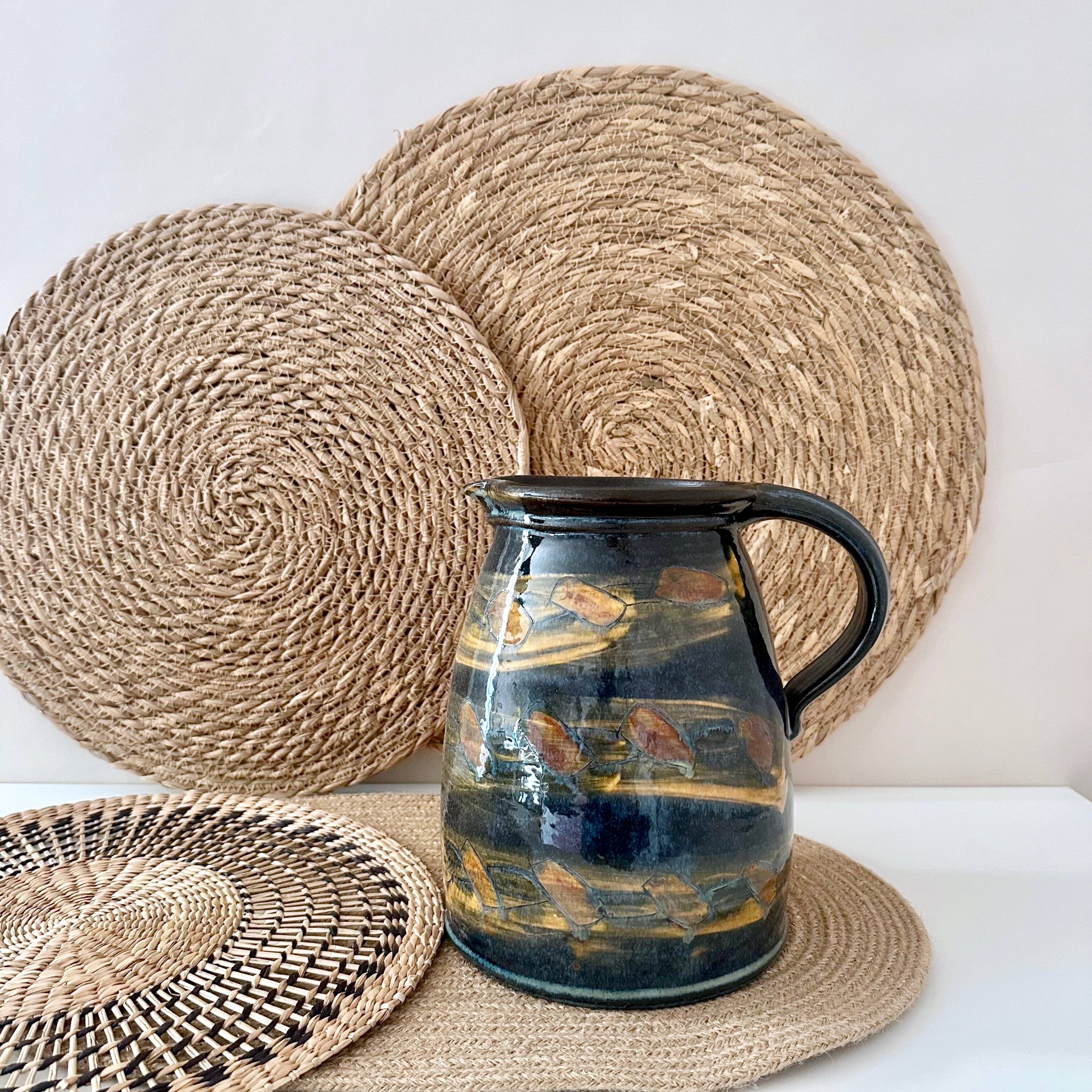 Large ceramic jug, studio ceramic Denmark