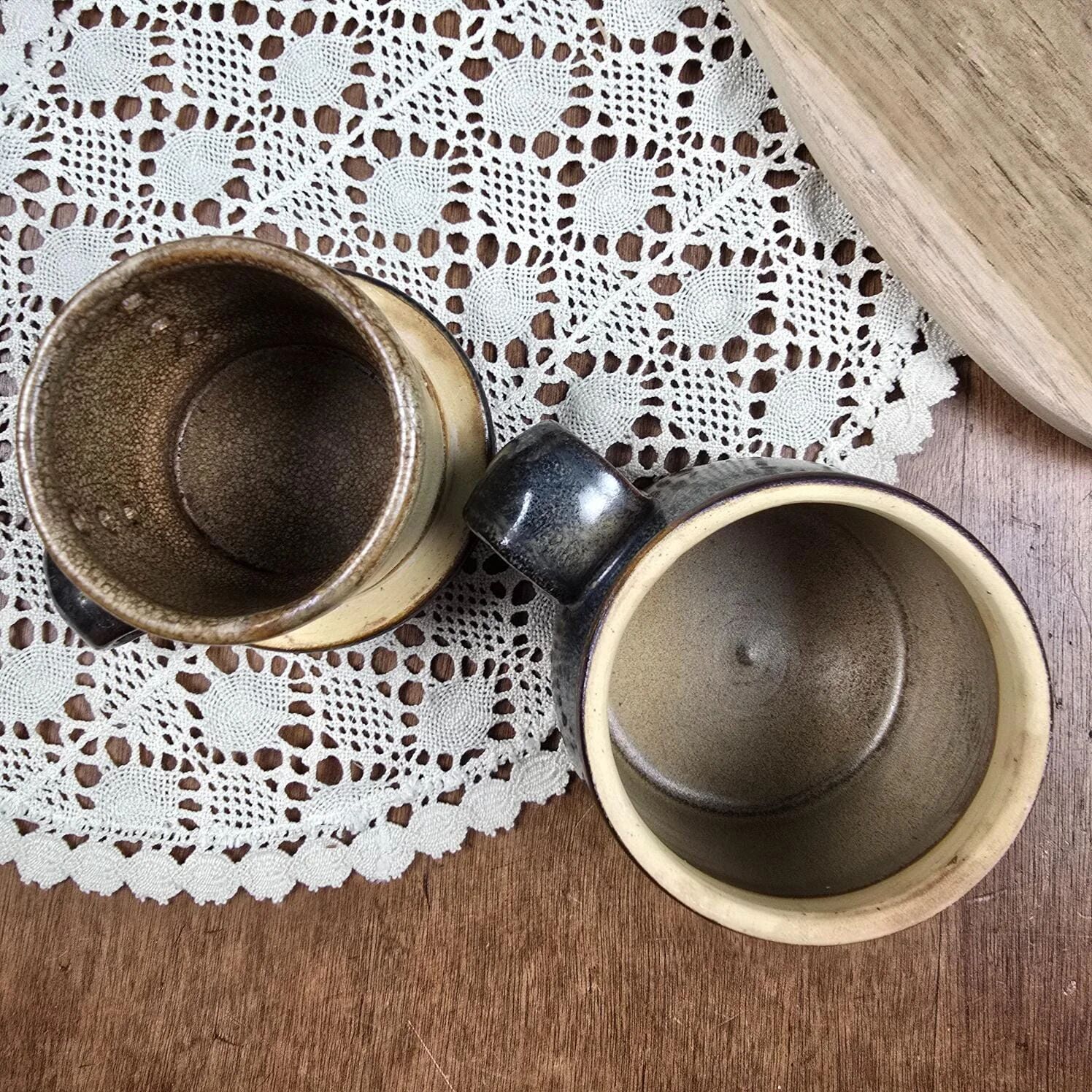 Vintage water butter dish Arts-Ceram Grand Feu – Michel Pointu, Puisaye stoneware from the 1950s