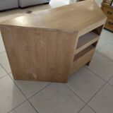 Solid wood TV cabinet, corner