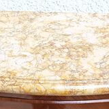 Louis XV style chest of drawers in precious wood veneer.