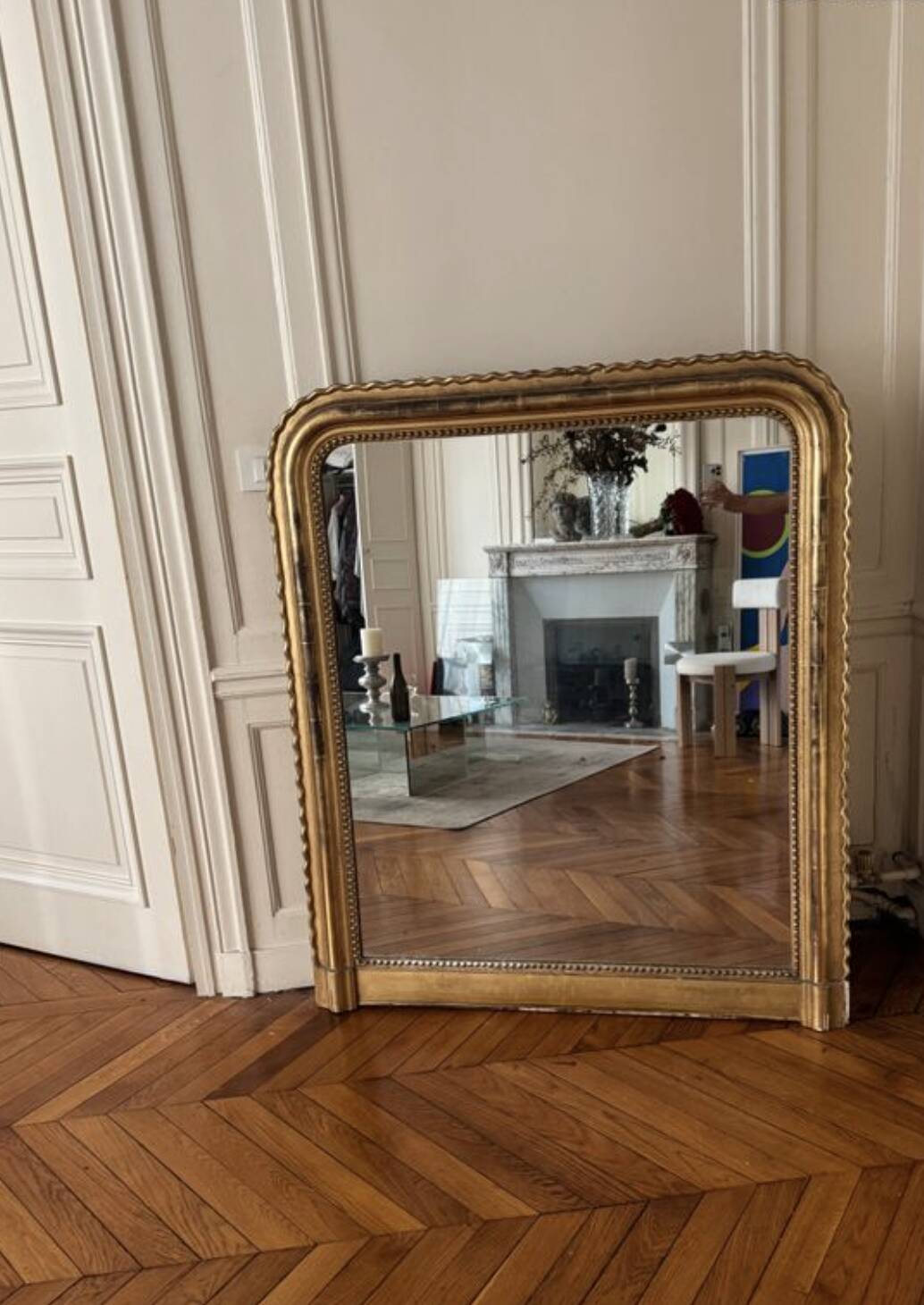 Antique mirror