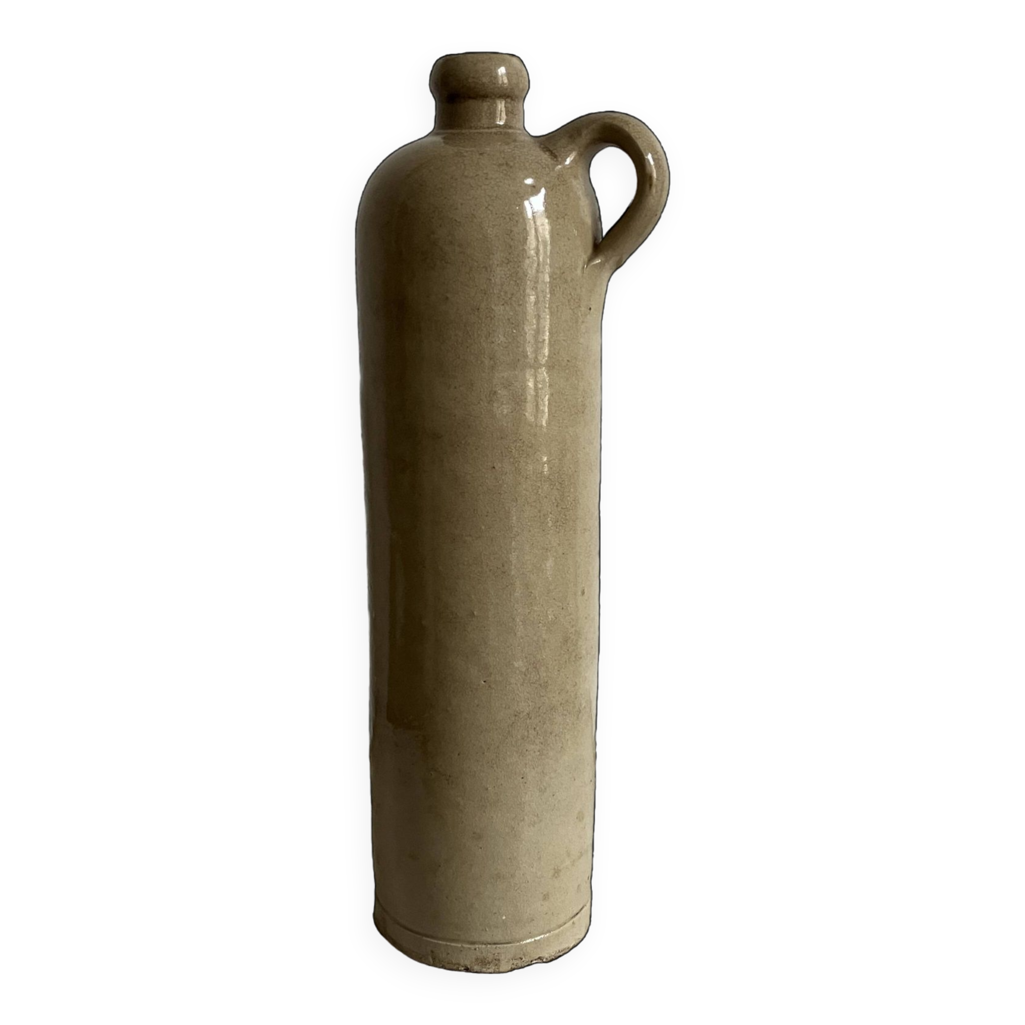 Glazed stoneware bottle