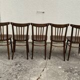 Bistro chairs 1950 made in Czechoslovakia