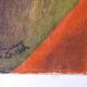 Expressionist Woman Cubist Portrait Painting