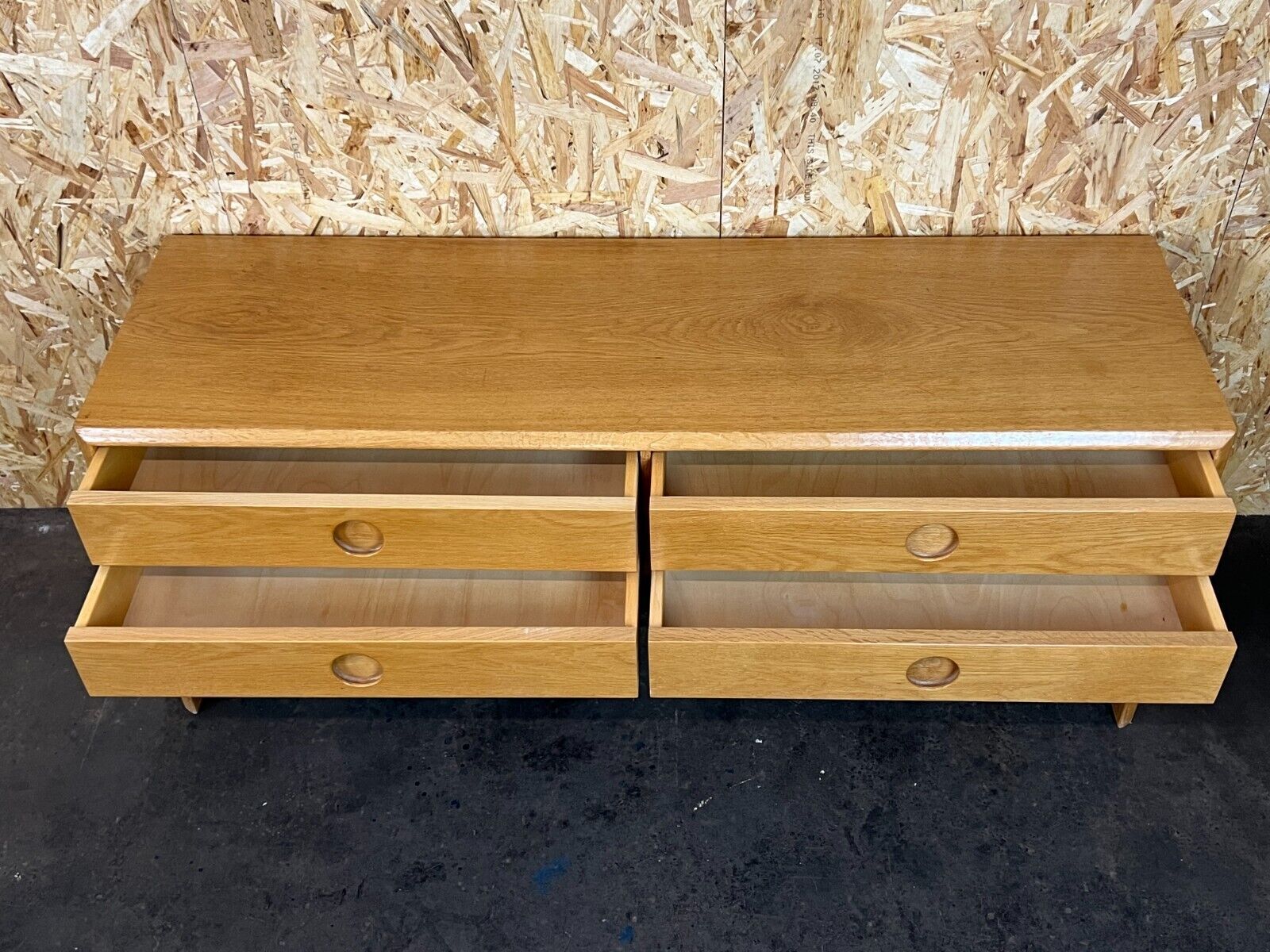 60s 70s wardrobe sideboard cabinet oak VM Vildbjerg Danish Design