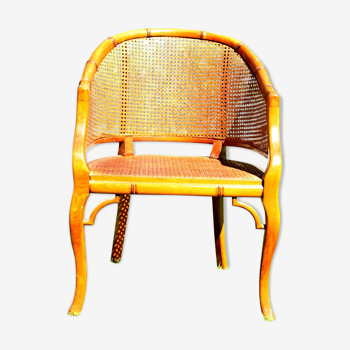 Fauteuil canné Grange