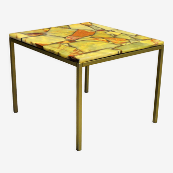 Table basse en marbre des années 60/70 design italienne