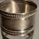 Solid silver napkin ring Minerva with Louis XVI style guilloché decoration