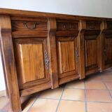 Solid elm sideboard