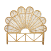 Rattan headboard