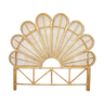 Rattan headboard