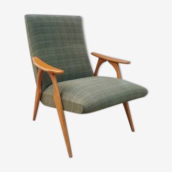 Scandinavian-style vintage armchair