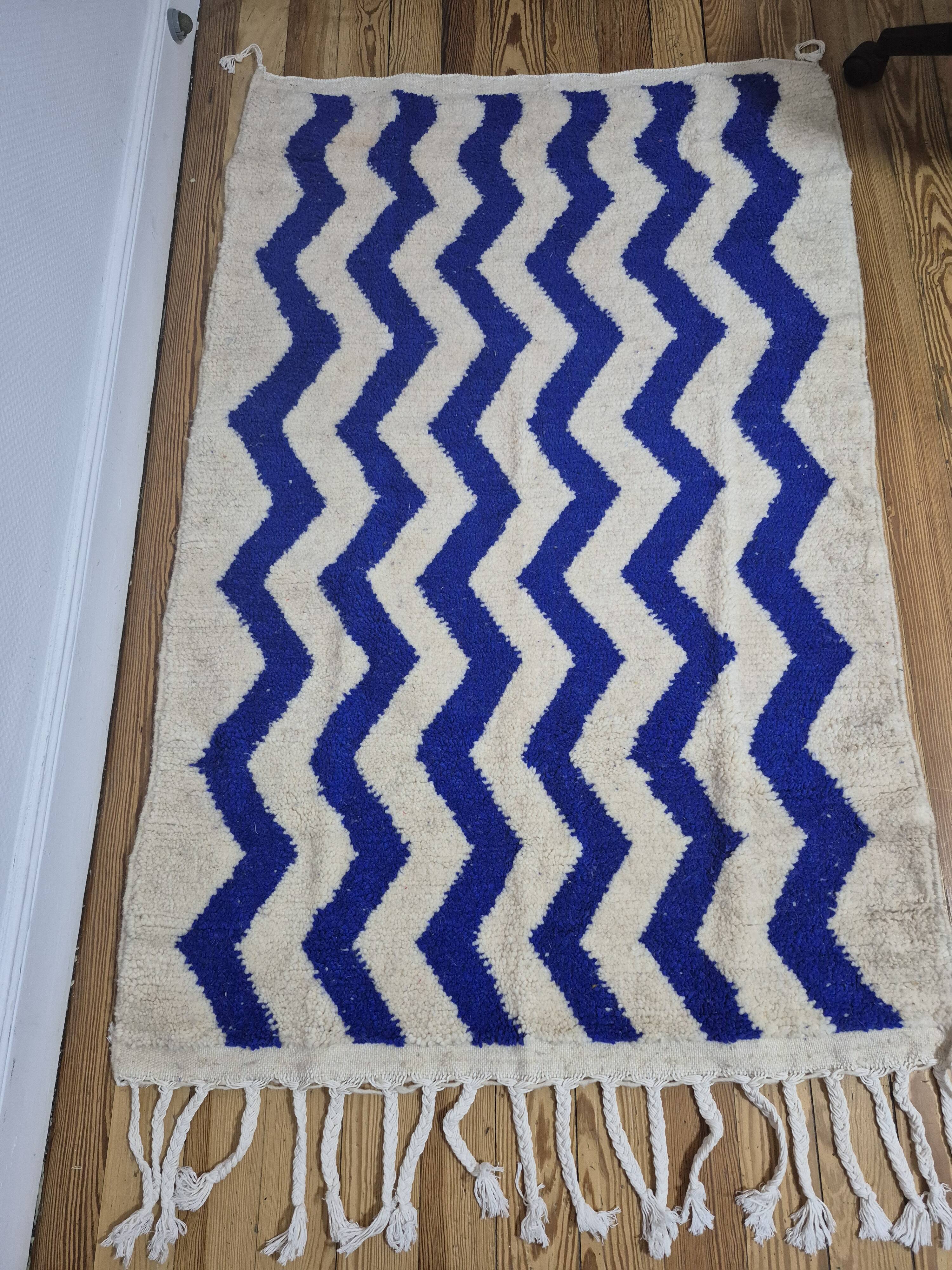 Authentic artisanal Berber rug