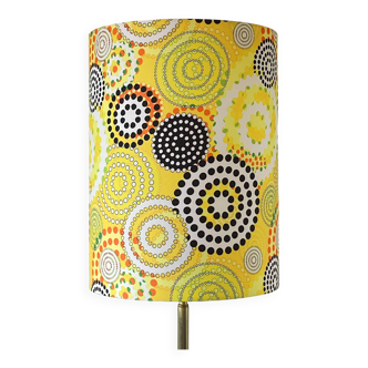 Yellow bohemian lampshade h23 d20