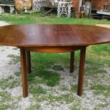 Extendable table rosewood Luigi Bartolini