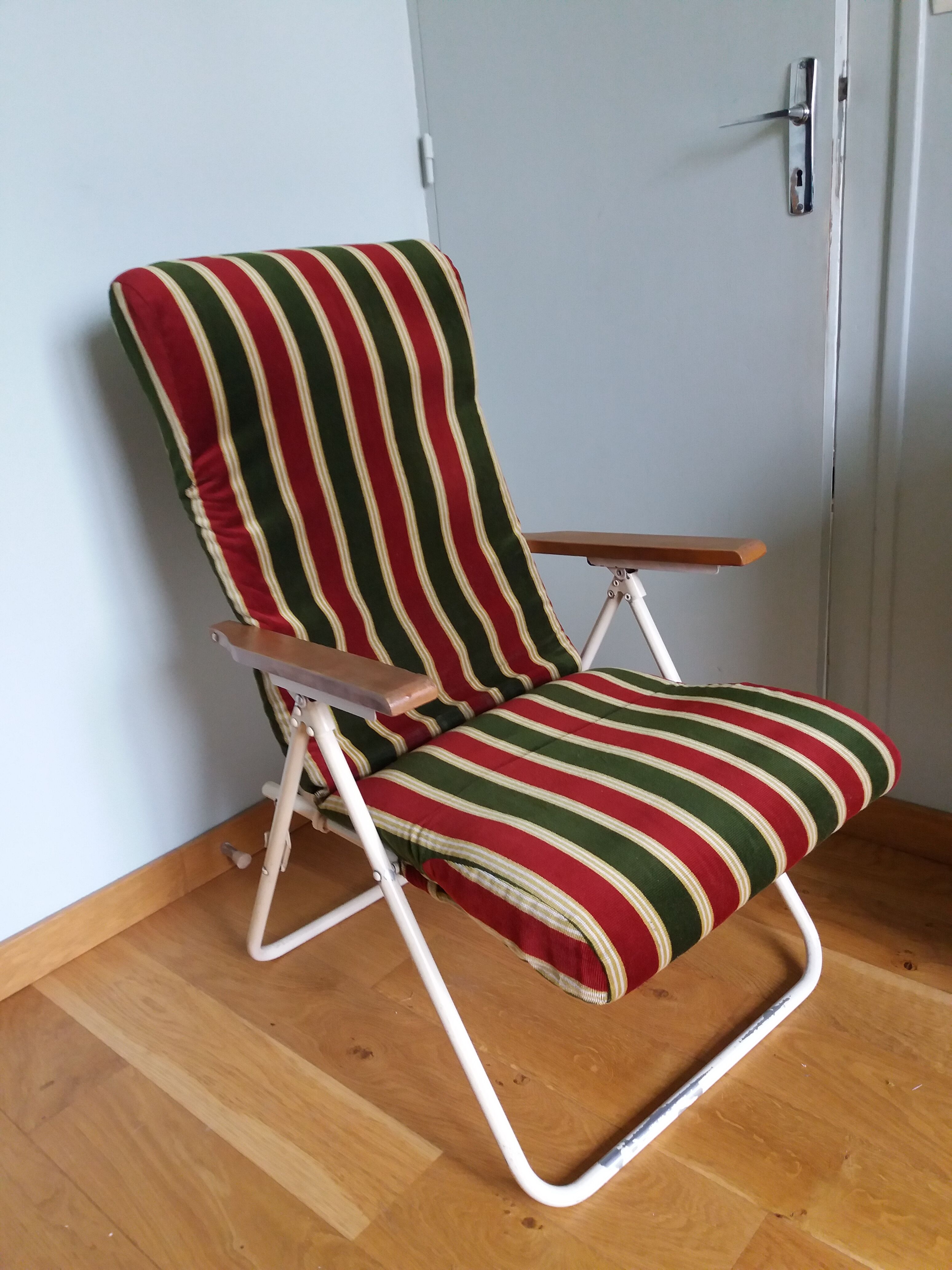 Folding relax chair chaise longue 3 positions