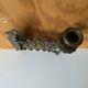 Accordion brass candle holder