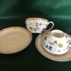 2-cup set, Limoges Porcelain, Havilland